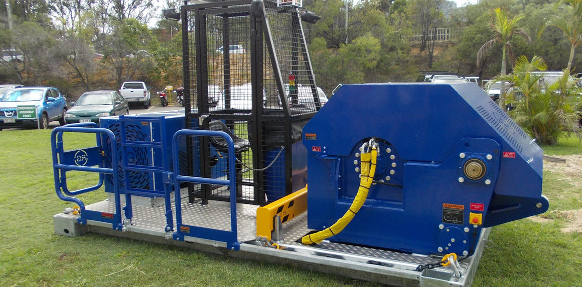 60kN Skid-Mounted Recovery Winch