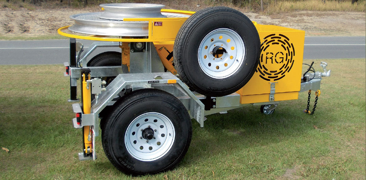 5kN Fibre Optic Trailer-Mounted Winch